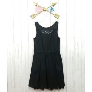 Jessica Simpson Black Fit & Flare Dress